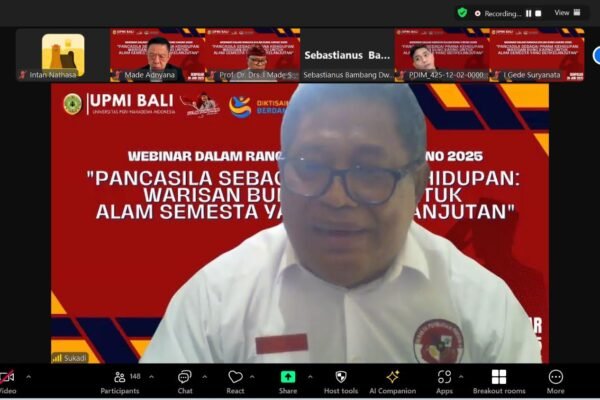 Webinar Bulan Bung Karno: Pancasila, Ruh Bangsa dalam Gerak Inovasi Mahasiswa